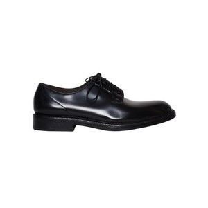 Green George Black Brushed Derby Tied Shoe - NWT